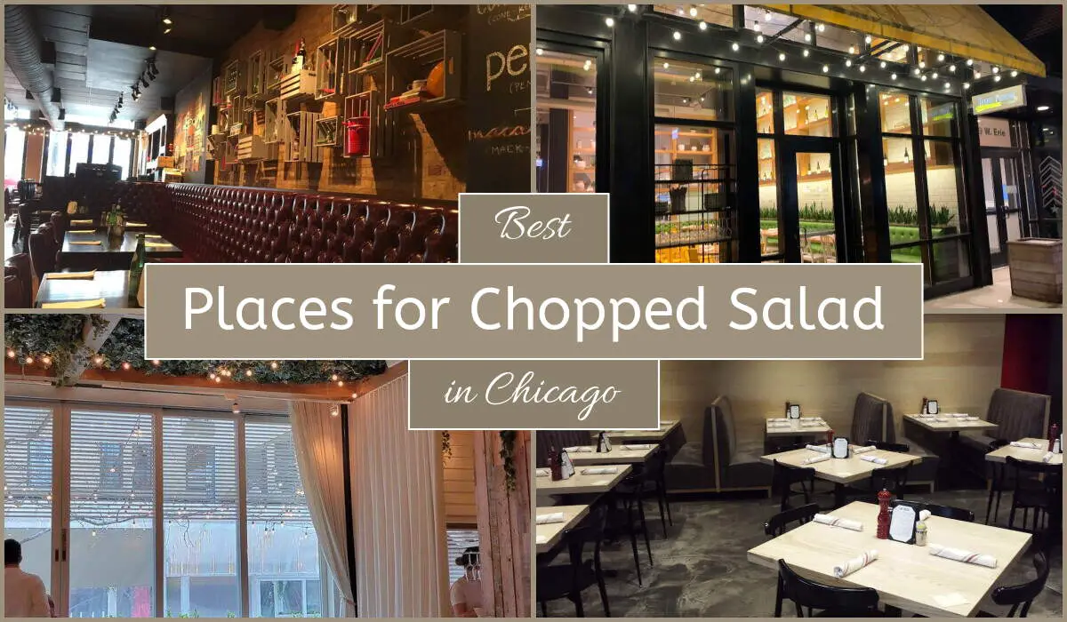 Best Places For Chopped Salad In Chicago