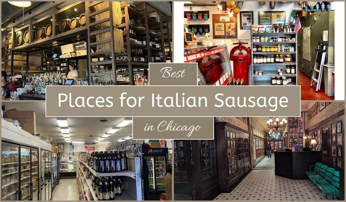 Best Places For Italian Sausage In Chicago