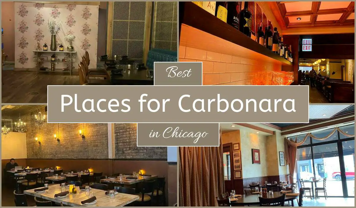 Best Places For Carbonara In Chicago